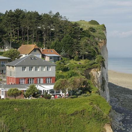 The Originals Hotel Le Cise Restaurant Chambres Et Suites Ault Eksteriør bilde