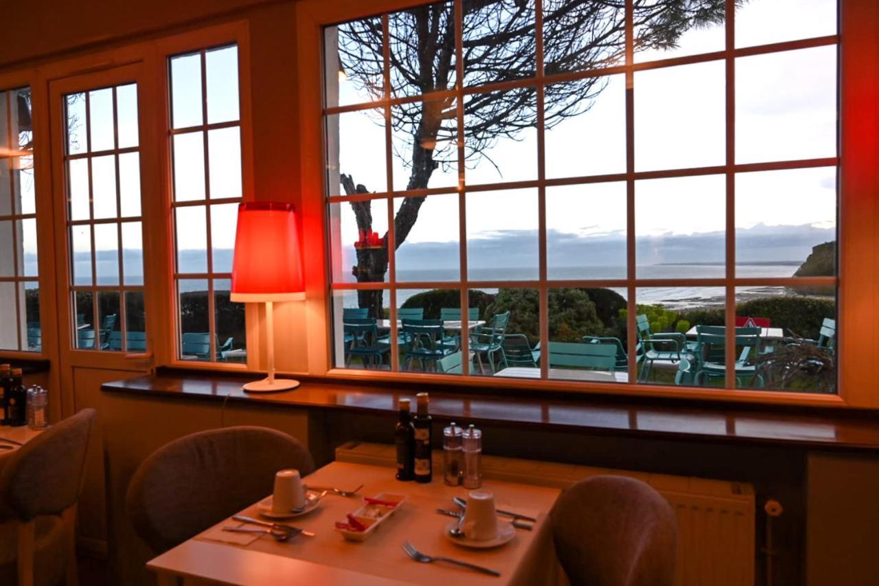 The Originals Hotel Le Cise Restaurant Chambres Et Suites Ault Eksteriør bilde