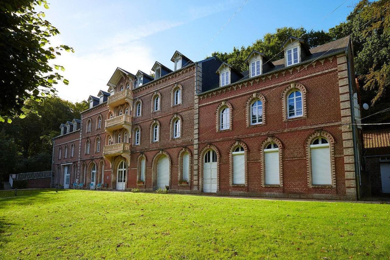 The Originals Hotel Le Cise Restaurant Chambres Et Suites Ault Eksteriør bilde